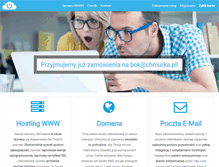 Tablet Screenshot of chmurka.pl